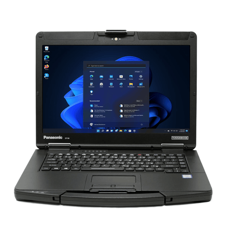 Toughbook 54 MK3, 14" HD, Intel Core i5 - 7300U, Multilingual Keyboard, Windows 11 Pro. - Rugged Books Inc.