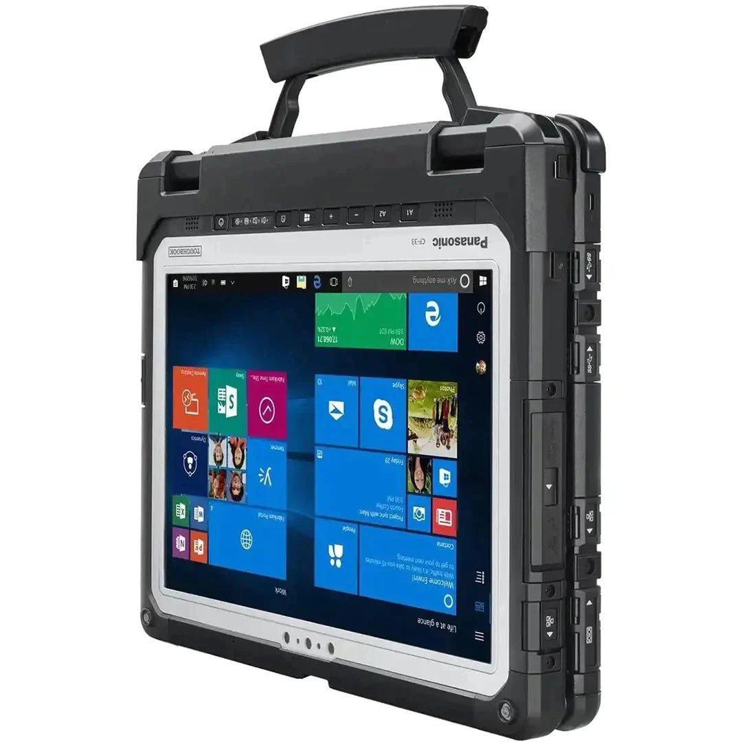 Toughbook CF - 33 MK1, 12", Intel Core i5 - 7300U | 16GB, 512GB, Standard Batteries, Windows 11 Pro./ Windows 10 Pro - Rugged Books Inc.