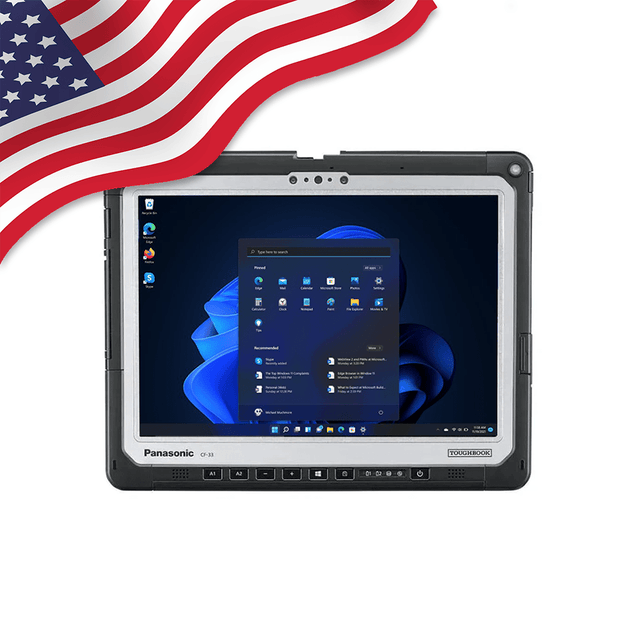 Toughbook CF-33 MK3, CF-334Z02WAM, Intel Core i7-1270P, 12" QHD, 16GB, 512GB SSD, Win11 Pro. - Tablet Only - Rugged Books Inc.