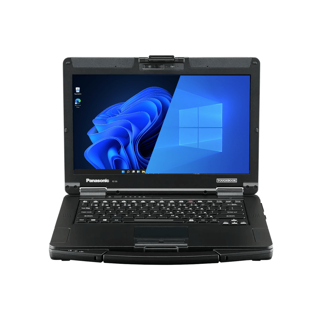Toughbook FZ - 55 MK1, Intel Core i7 - 8665U , 14" FHD Touch, 16GB, 512GB SSD, Windows 11 Pro/10 Pro - Rugged Books Inc.