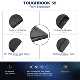 Toughbook FZ - 55 MK2, FZ - 55FZ008KM - RB, Intel Core i7 - 1185G7, 14" FHD Touch, 16GB, 512GB SSD, Windows 10/11 Pro - Rugged Books Inc.