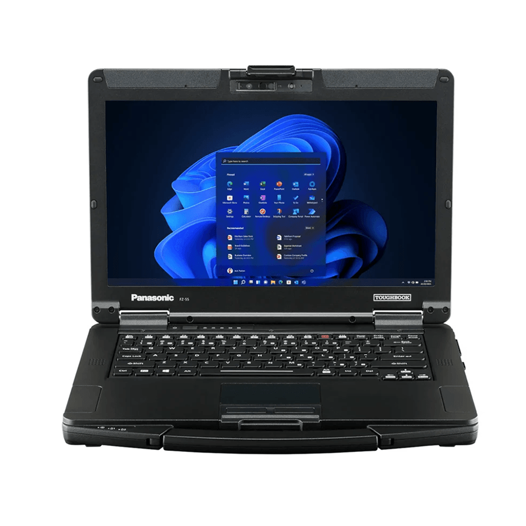 Panasonic Toughbook FZ - 55 MK2, Intel i5, 14" FHD, 32GB, 512GB SSD, 4G LTE, with USB - C, Windows 11 Pro - Rugged Books Inc.