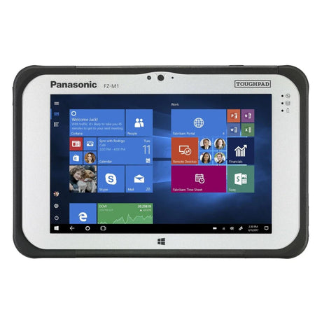 Toughpad FZ - M1 MK3, FZ - M1JE - 06VM, Intel Core i5 - 7Y57, Barcode Reader, Bridge Battery, 8GB, 256GB SSD, Windows 10 Pro., with Hand Strap - Rugged Books Inc.