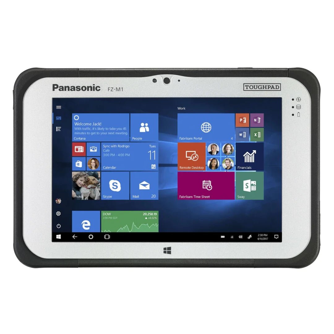 Toughpad FZ - M1 MK3, FZ - M1JX58AVM, Intel Core i5 - 7Y57, Barcode Reader, 8GB, 256GB SSD, Windows 10 Pro., with Hand Strap - Rugged Books Inc.