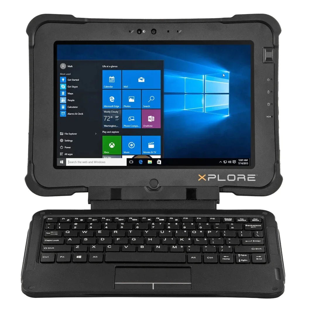 Xplore XBook L10, Rugged Tablet, 10.1" Multi - Touch, Intel Core i5, 4G LTE, 8GB, 256GB SSD, Win10 Pro - Rugged Books Inc.